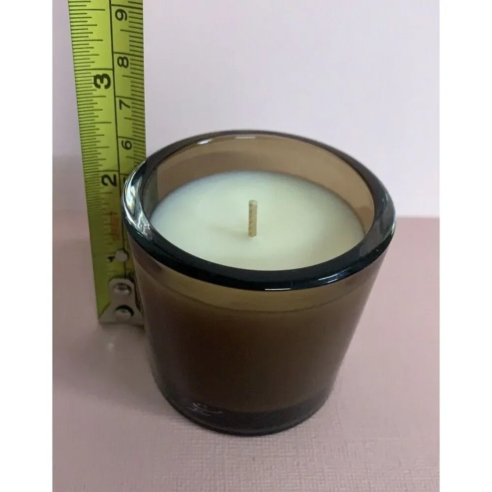 Aquiesse Candle Fresh Mandarin Ceylon Tea Exotic Wood Scented Soy Candle 2.3 oz